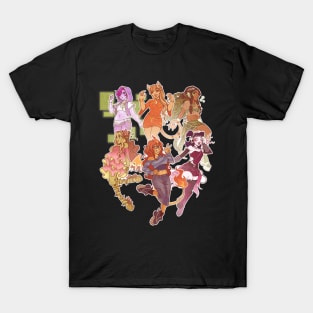 The Winx Club in Monster High T-Shirt